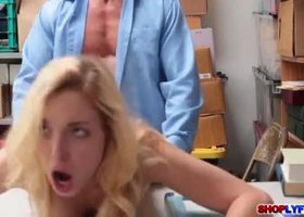 Shoplifting babe zoe parker caught and fucked