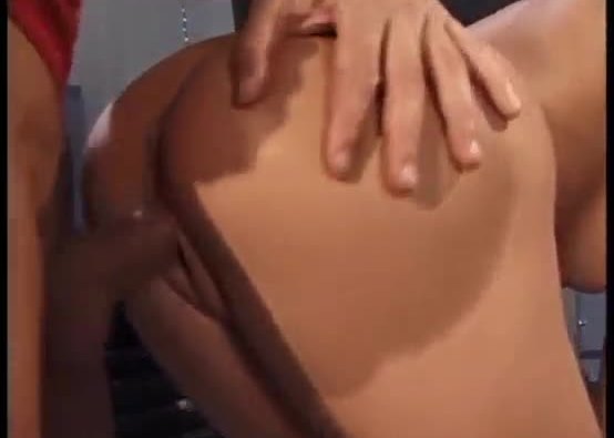 Personal trainer gives massage and bangs a busty girl