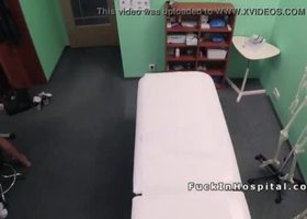 Shy patient got horny and fucked doctorin hospital