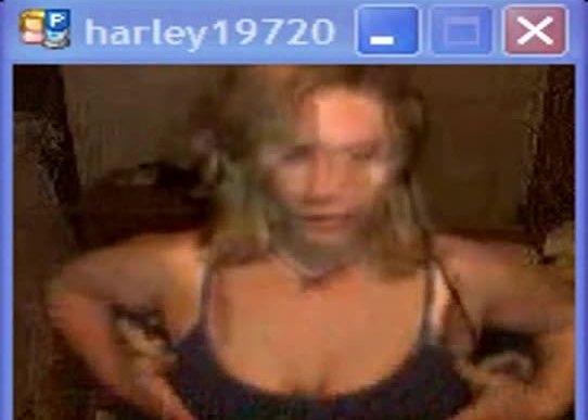 Harley - compilation of a horny camfrog masturbation addict